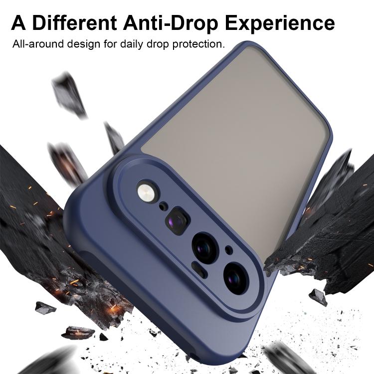 For Google Pixel 11 Fan Dun Series TPU Hybrid PC Frosted Phone Case