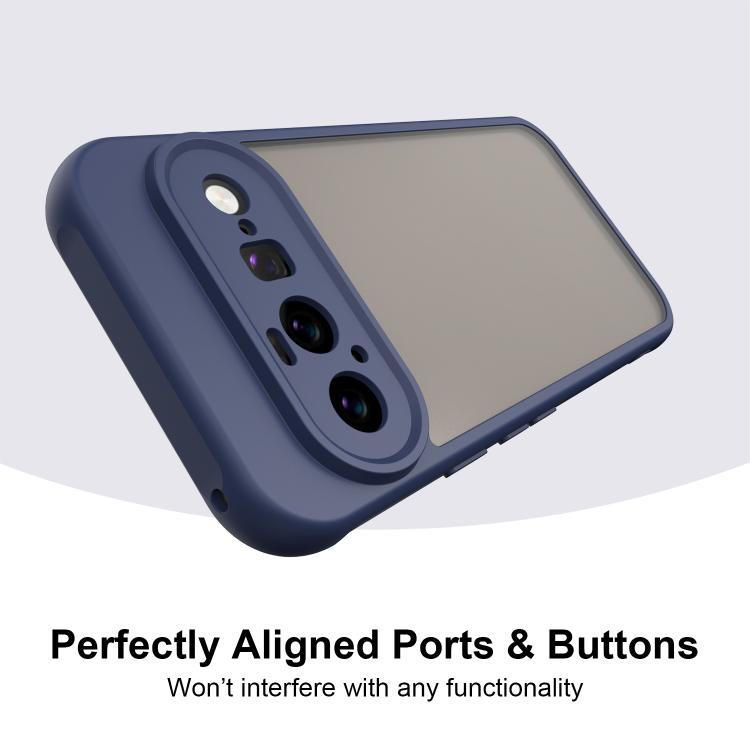 For Google Pixel 11 Fan Dun Series TPU Hybrid PC Frosted Phone Case