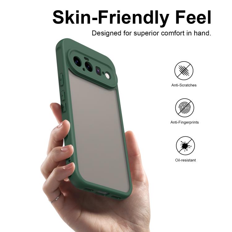 For Google Pixel 11 Fan Dun Series TPU Hybrid PC Frosted Phone Case