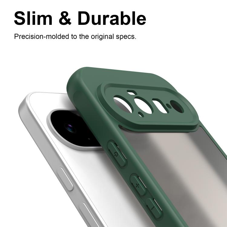 For Google Pixel 11 Fan Dun Series TPU Hybrid PC Frosted Phone Case