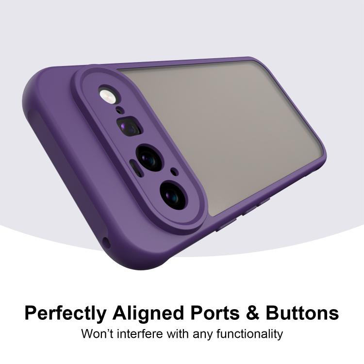 For Google Pixel 11 Fan Dun Series TPU Hybrid PC Frosted Phone Case