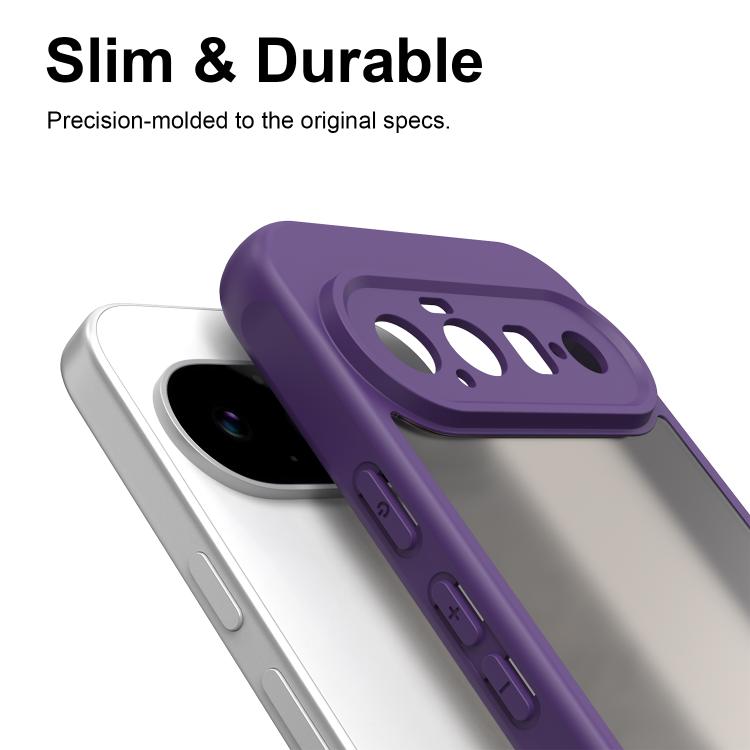 For Google Pixel 11 Fan Dun Series TPU Hybrid PC Frosted Phone Case