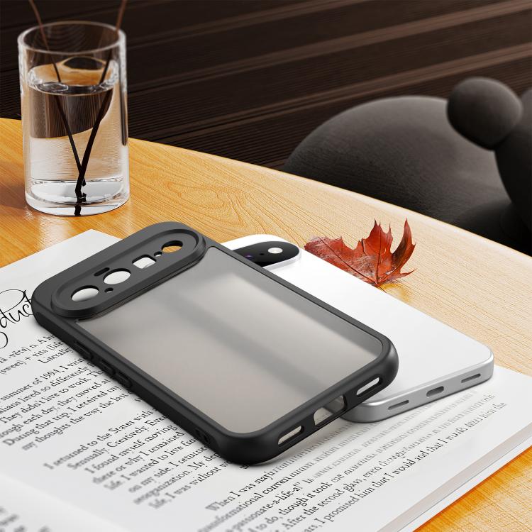 For Google Pixel 11 Pro XL Fan Dun Series TPU Hybrid PC Frosted Phone Case