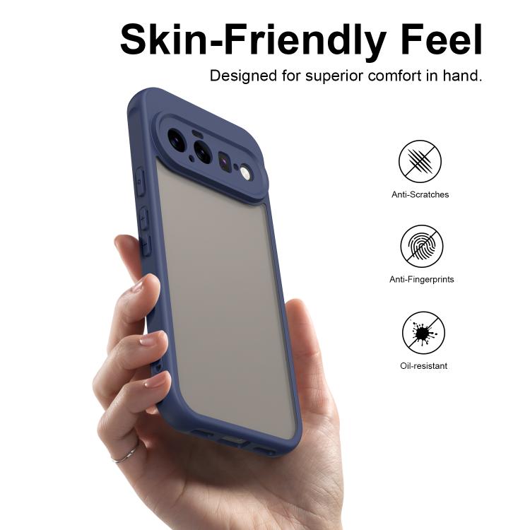 For Google Pixel 11 Pro XL Fan Dun Series TPU Hybrid PC Frosted Phone Case