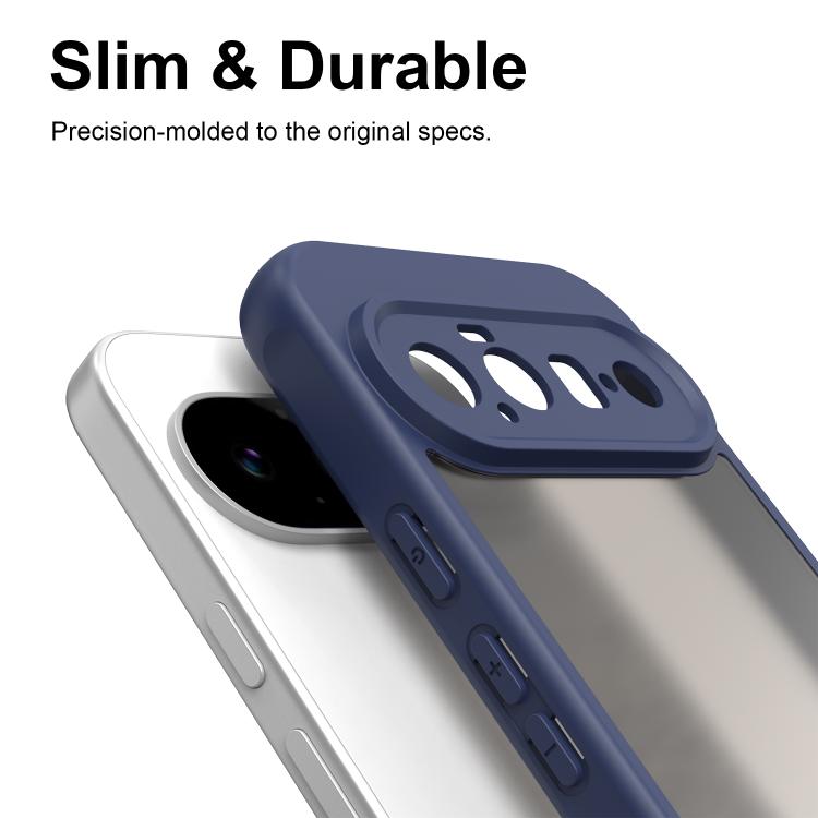 For Google Pixel 11 Pro XL Fan Dun Series TPU Hybrid PC Frosted Phone Case