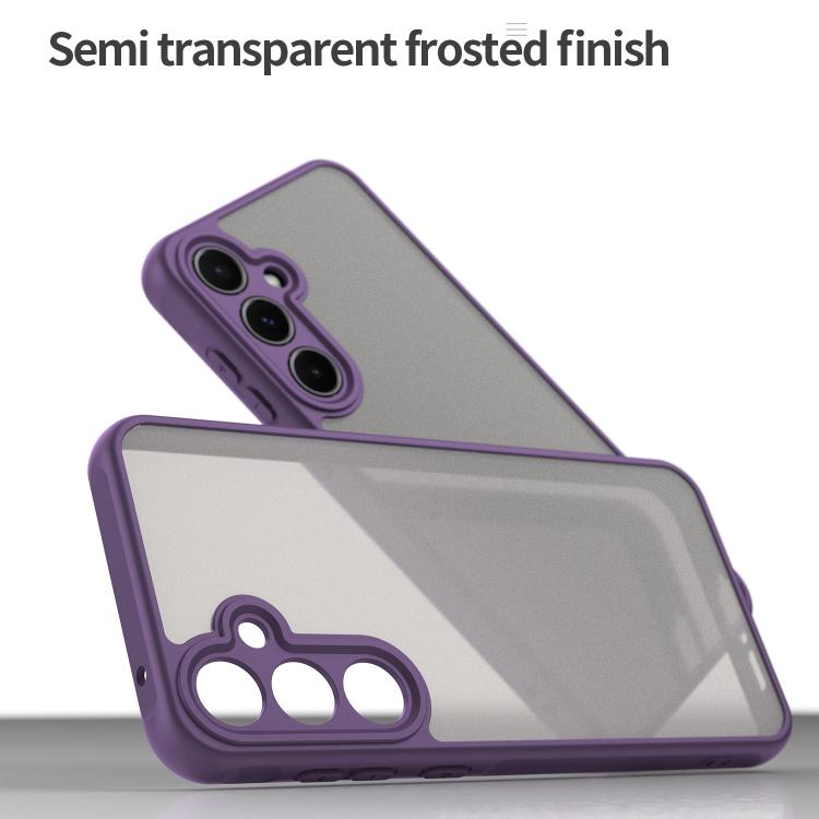 For Samsung Galaxy S24+ 5G Fan Dun Series TPU Hybrid PC Frosted Phone Case