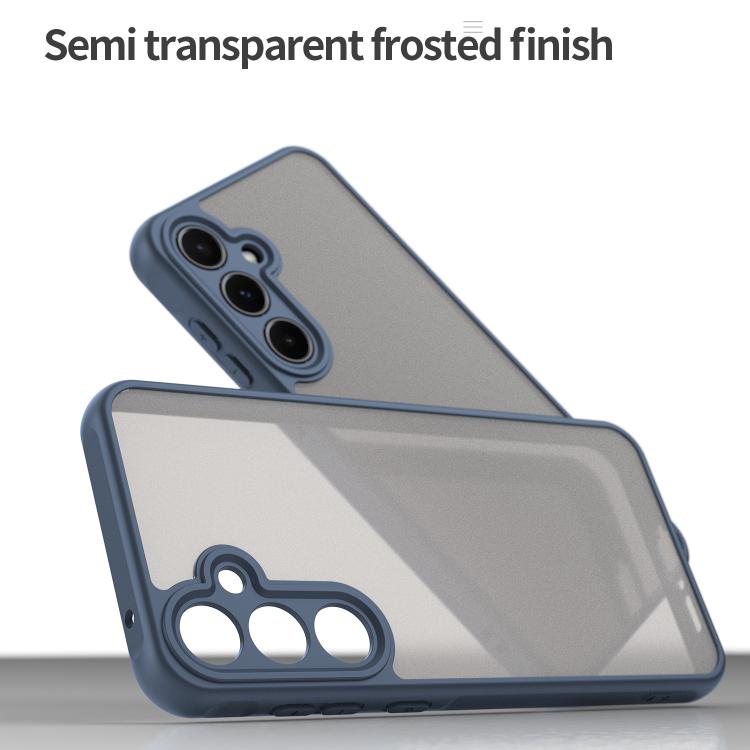 For Samsung Galaxy A55 5G Fan Dun Series TPU Hybrid PC Frosted Phone Case