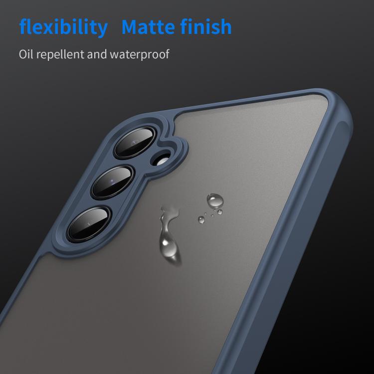 For Samsung Galaxy A55 5G Fan Dun Series TPU Hybrid PC Frosted Phone Case