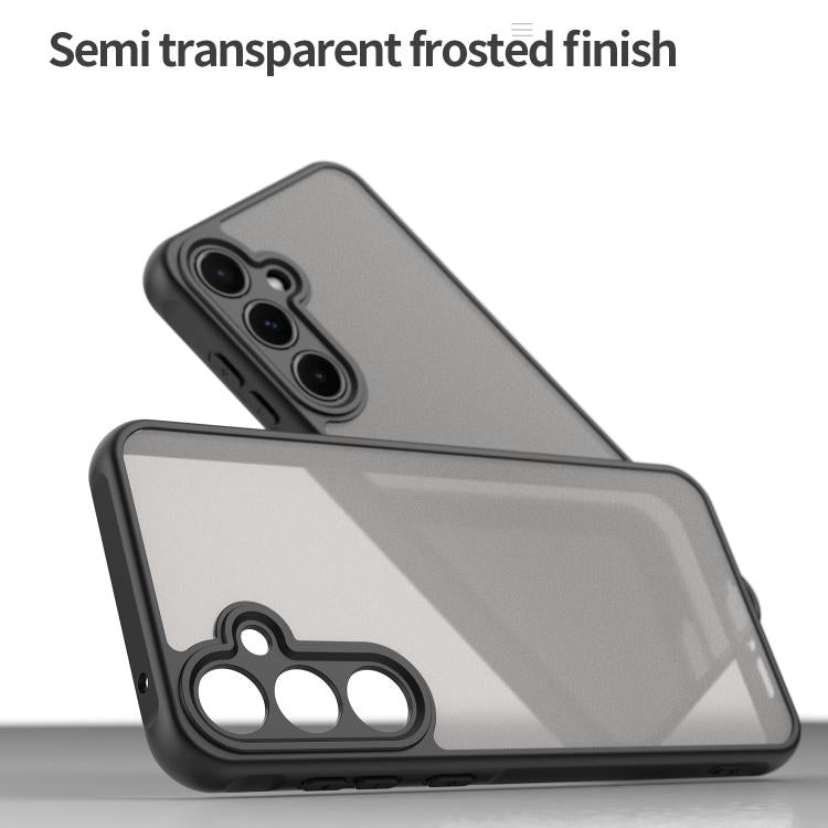 For Samsung Galaxy A16 4G Fan Dun Series TPU Hybrid PC Frosted Phone Case
