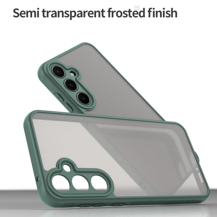 For Samsung Galaxy A16 4G Fan Dun Series TPU Hybrid PC Frosted Phone Case