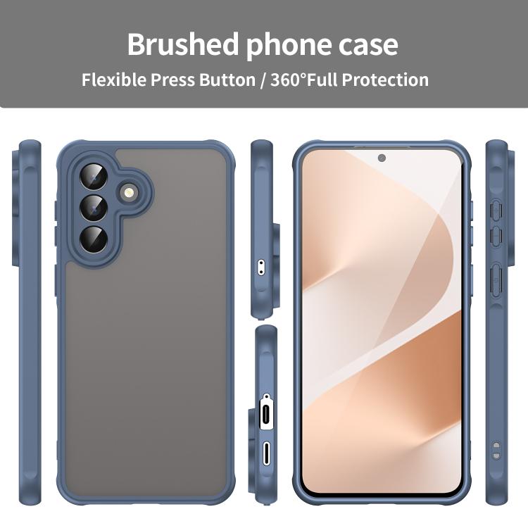 For Samsung Galaxy A57 5G Fan Dun Series TPU Hybrid PC Frosted Phone Case