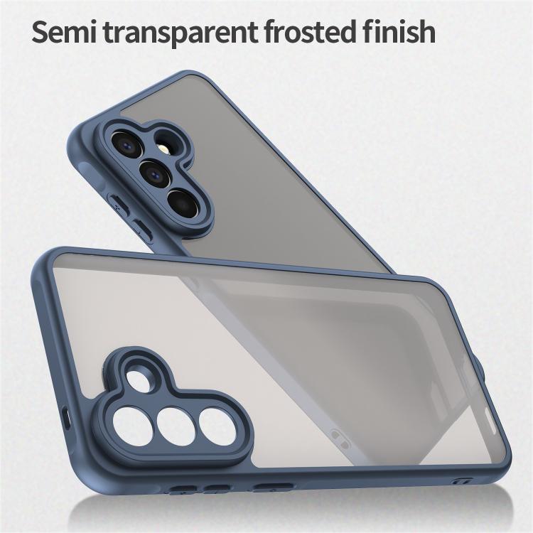 For Samsung Galaxy A57 5G Fan Dun Series TPU Hybrid PC Frosted Phone Case