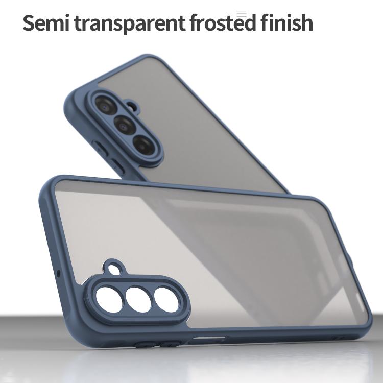 For Samsung Galaxy A17 4G / 5G Fan Dun Series TPU Hybrid PC Frosted Phone Case