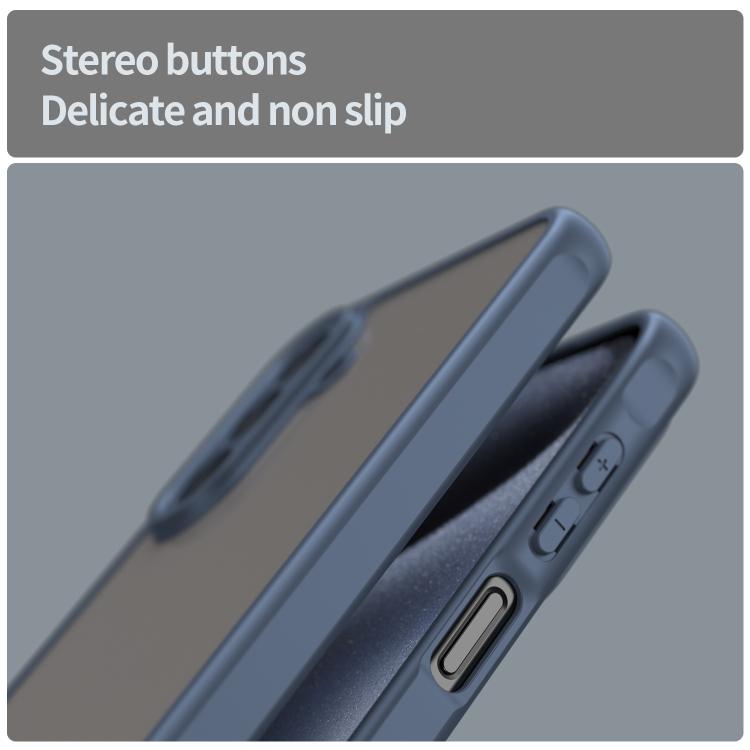 For Samsung Galaxy A17 4G / 5G Fan Dun Series TPU Hybrid PC Frosted Phone Case