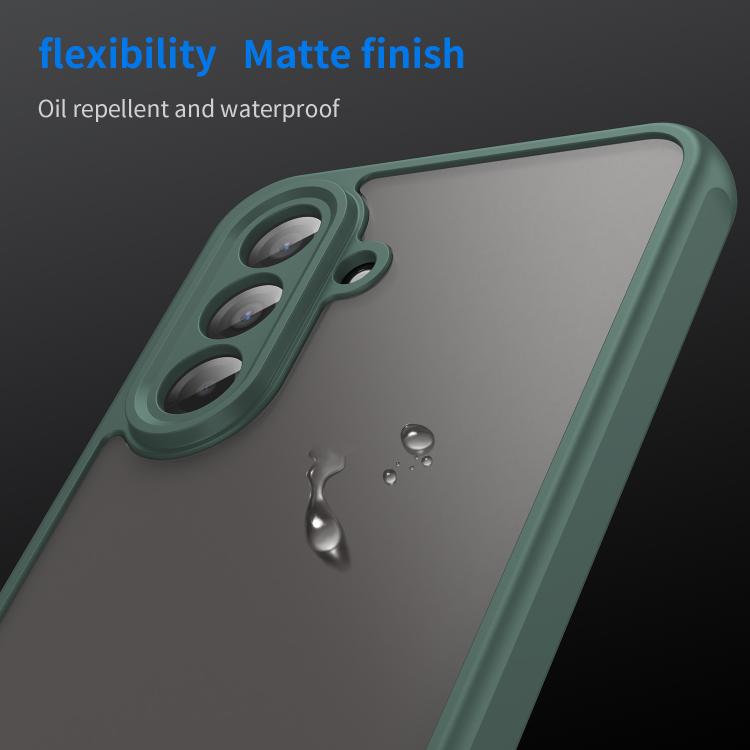 For Samsung Galaxy A17 4G / 5G Fan Dun Series TPU Hybrid PC Frosted Phone Case