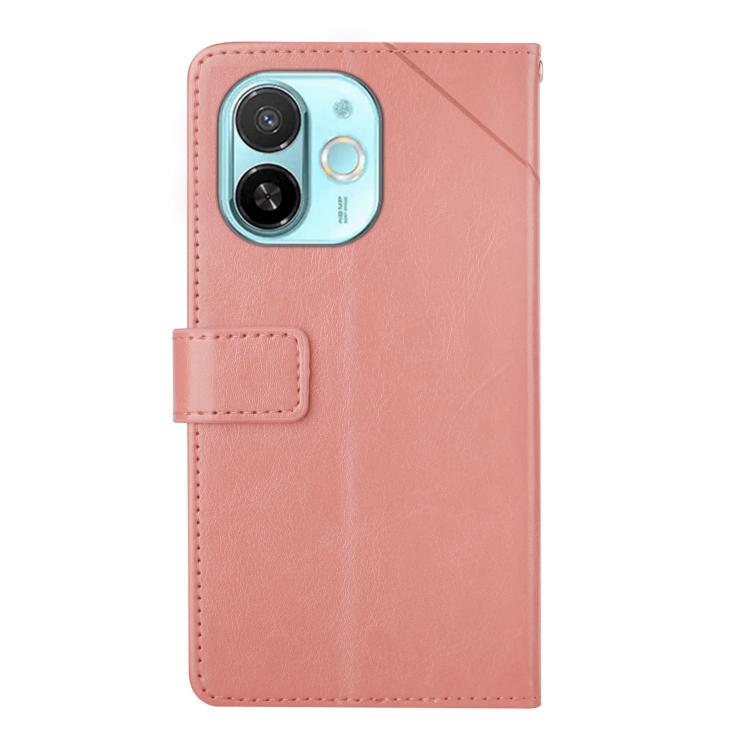 For Tecno Spark 30C 5G Y-shaped Pattern Flip Leather Phone Case