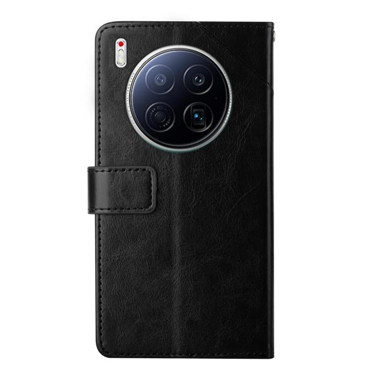 For Tecno Camon 40 Premier Y-shaped Pattern Flip Leather Phone Case