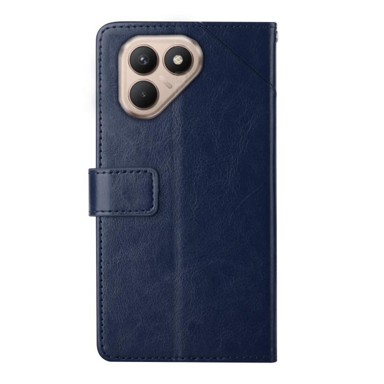 For Tecno Pova 7 4G Y-shaped Pattern Flip Leather Phone Case