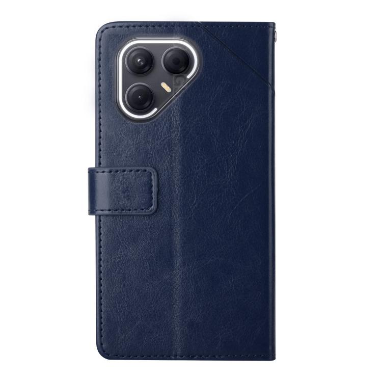 For Tecno Pova 7 5G Y-shaped Pattern Flip Leather Phone Case