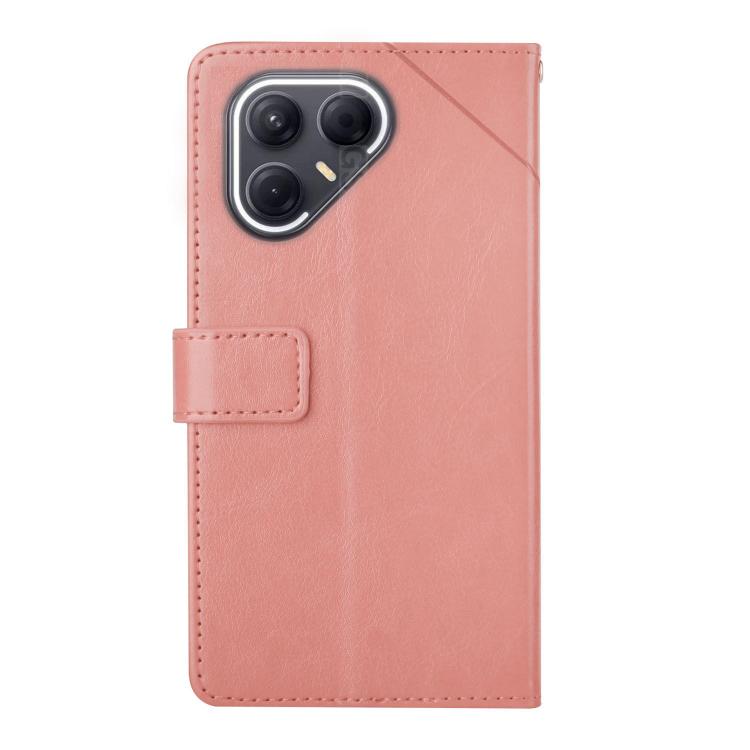 For Tecno Pova 7 Ultra 5G Y-shaped Pattern Flip Leather Phone Case