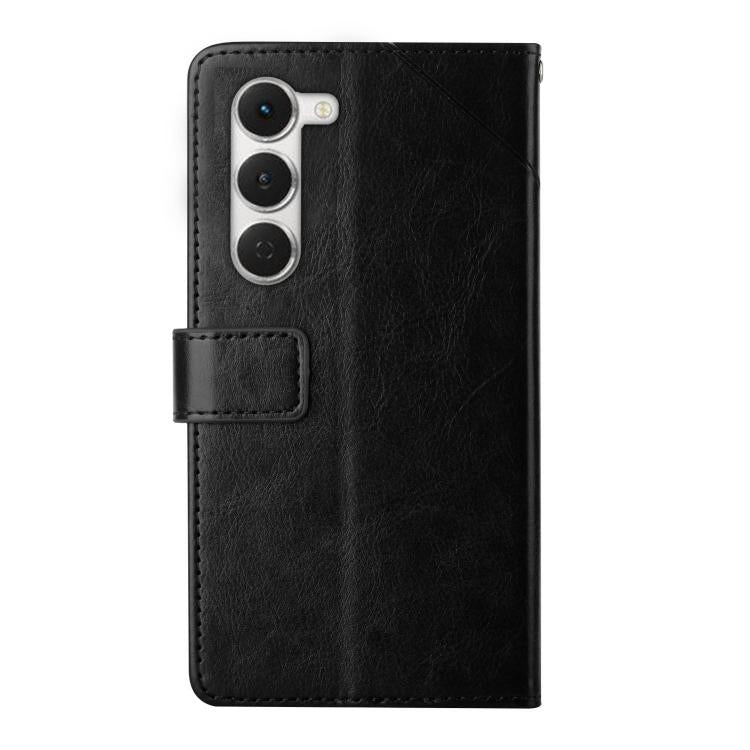 For Tecno Spark 40 Pro 4G Y-shaped Pattern Flip Leather Phone Case
