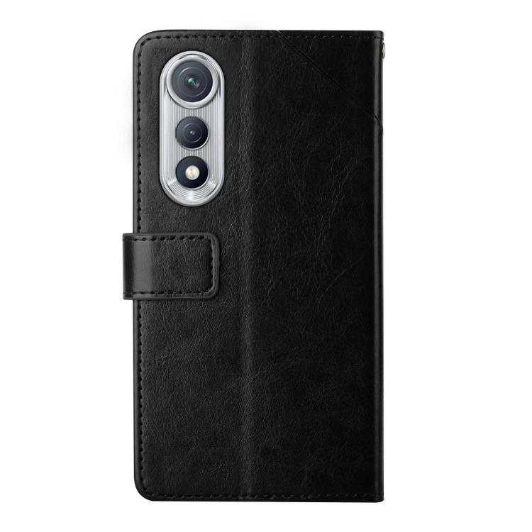 For Tecno Pova Curve 5G Y-shaped Pattern Flip Leather Phone Case