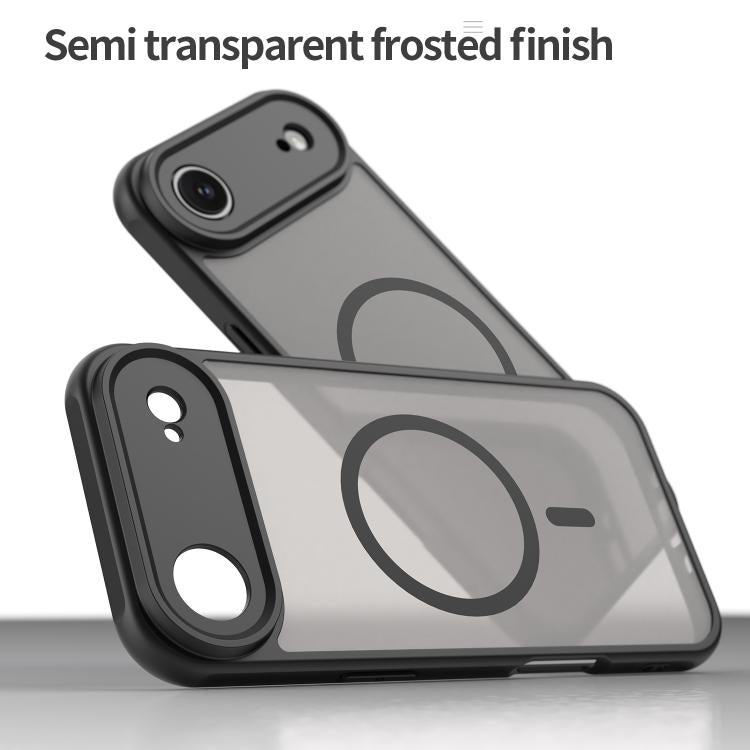 For iPhone  Air Fan Dun Series TPU Hybrid PC Frosted Magsafe Phone Case