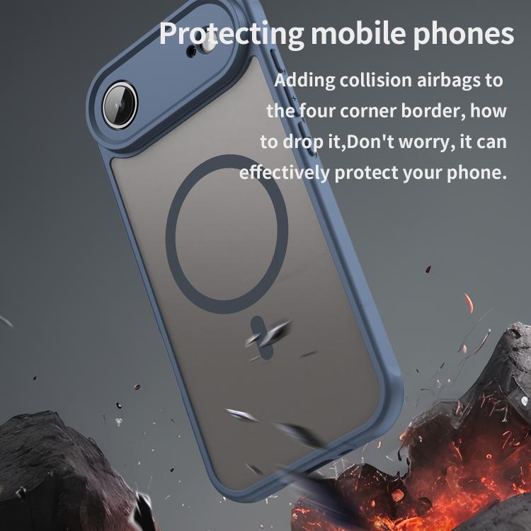 For iPhone  Air Fan Dun Series TPU Hybrid PC Frosted Magsafe Phone Case
