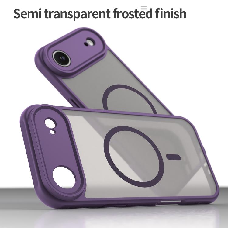 For iPhone  Air Fan Dun Series TPU Hybrid PC Frosted Magsafe Phone Case