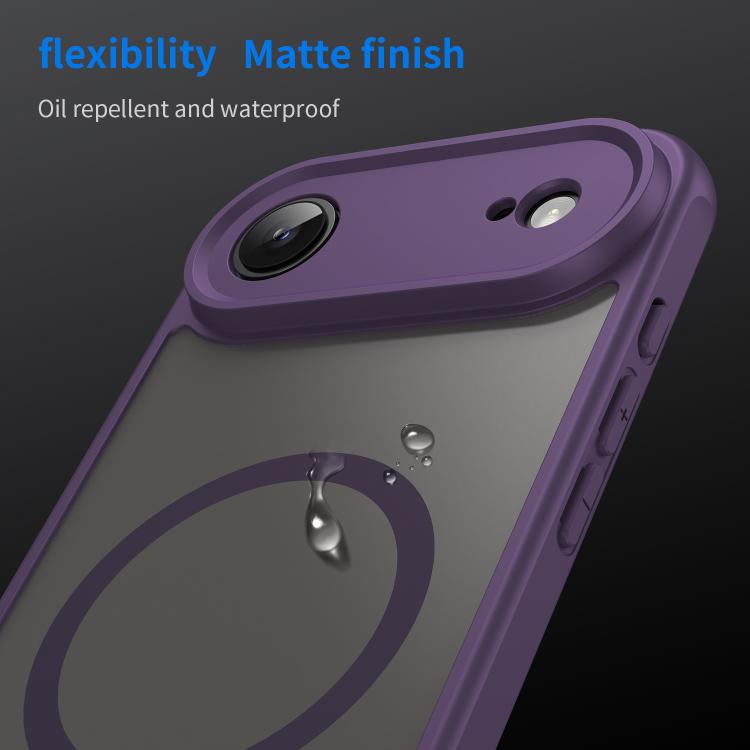 For iPhone  Air Fan Dun Series TPU Hybrid PC Frosted Magsafe Phone Case