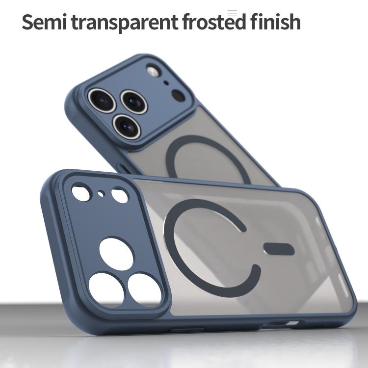 For iPhone 17 Pro Max Fan Dun Series TPU Hybrid PC Frosted Magsafe Phone Case