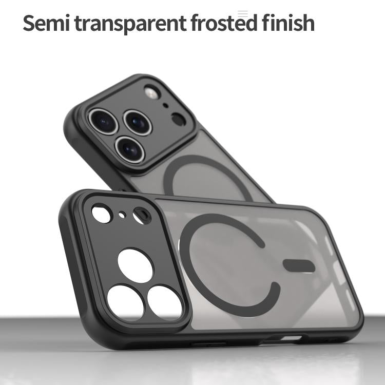 For iPhone 17 Pro Fan Dun Series TPU Hybrid PC Frosted Magsafe Phone Case