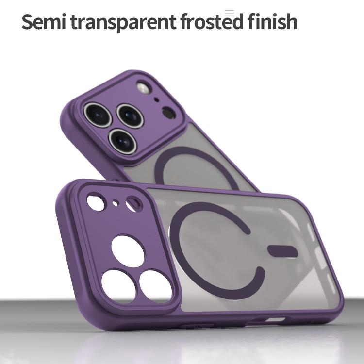For iPhone 17 Pro Fan Dun Series TPU Hybrid PC Frosted Magsafe Phone Case