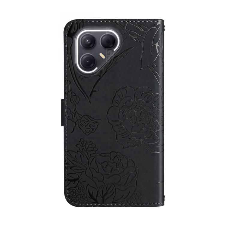 For Tecno Pova 7 Ultra 5G Skin Feel Butterfly Embossed Flip Leather Phone Case