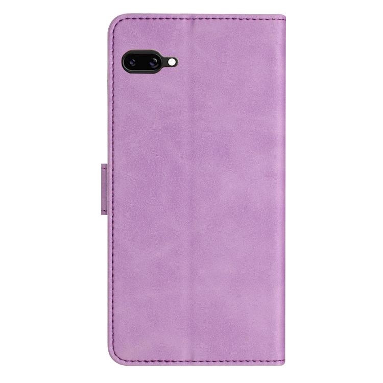 For Google Pixel 9a Seven Butterflies Embossed Leather Phone Case