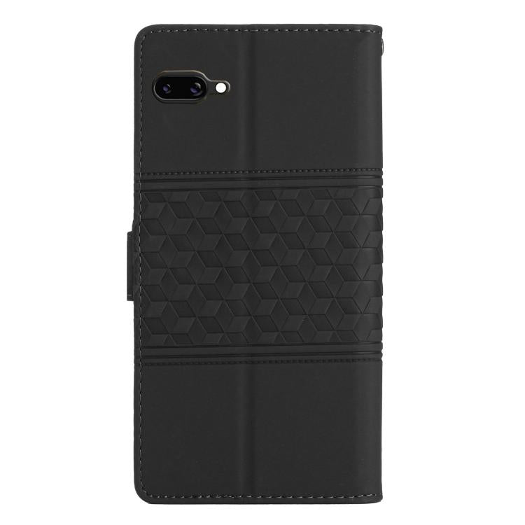 For Google Pixel 9a Diamond Embossed Skin Feel Leather Phone Case