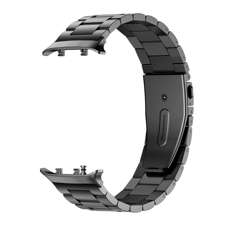 For Huawei Watch D2 Three Beads Stainless Steel Watch Band