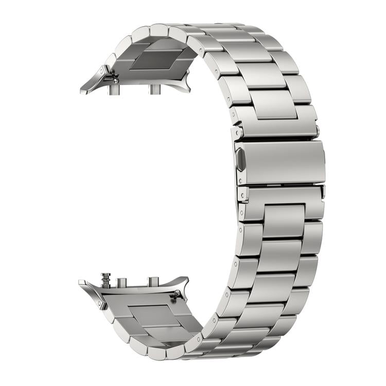 For Huawei Watch D2 Three Beads Stainless Steel Watch Band