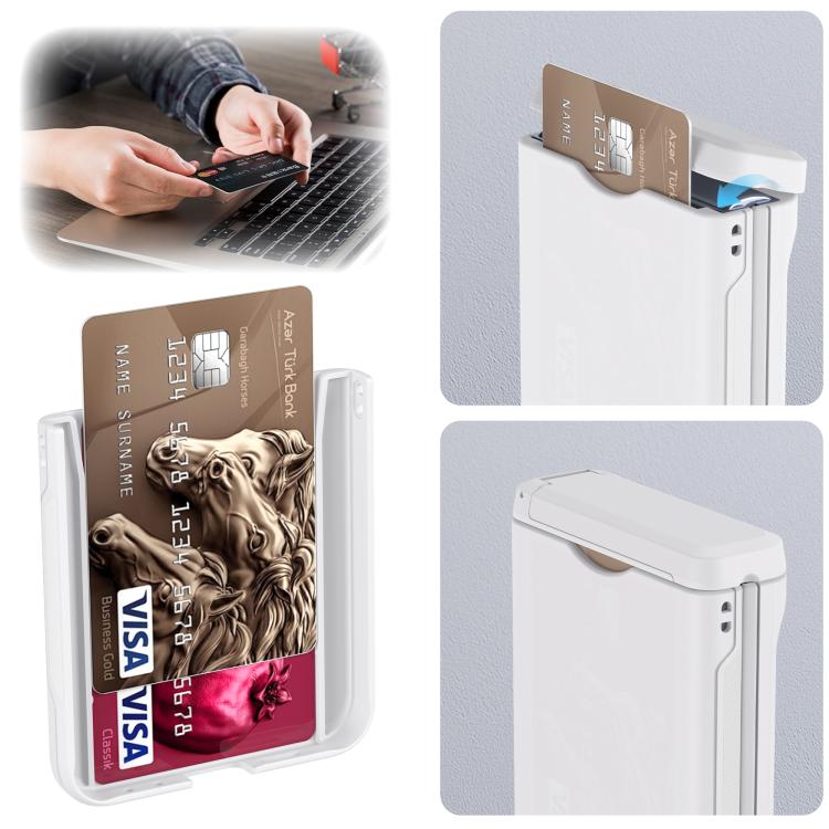 For Samsung Galaxy Z Flip6 5G Spring Rubber Chain Card Slot PC Folding Phone Case with Stand