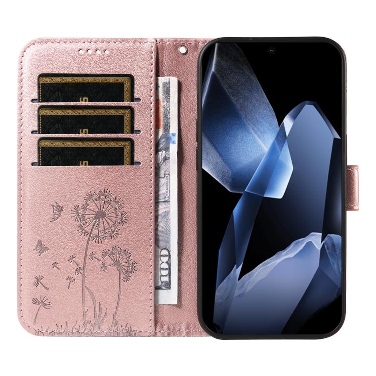 For OnePlus 13 Dandelion Embossed Pattern Flip Leather Phone Case