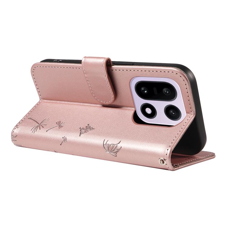 For OnePlus 15 Dandelion Embossed Pattern Flip Leather Phone Case