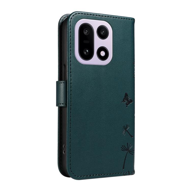 For OnePlus 15 Dandelion Embossed Pattern Flip Leather Phone Case