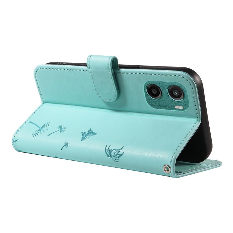 For Motorola Moto G05 Dandelion Embossed Pattern Flip Leather Phone Case