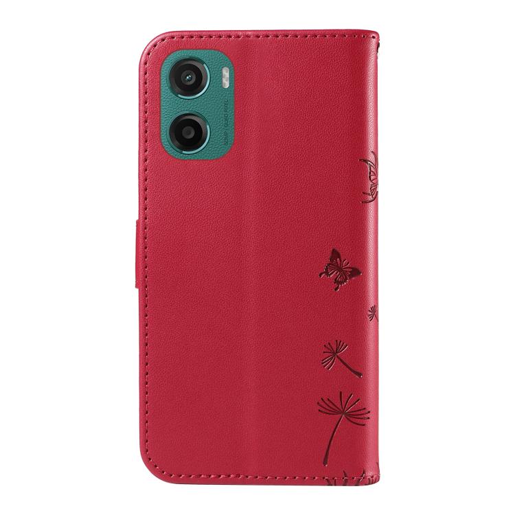 For Motorola Moto G05 Dandelion Embossed Pattern Flip Leather Phone Case