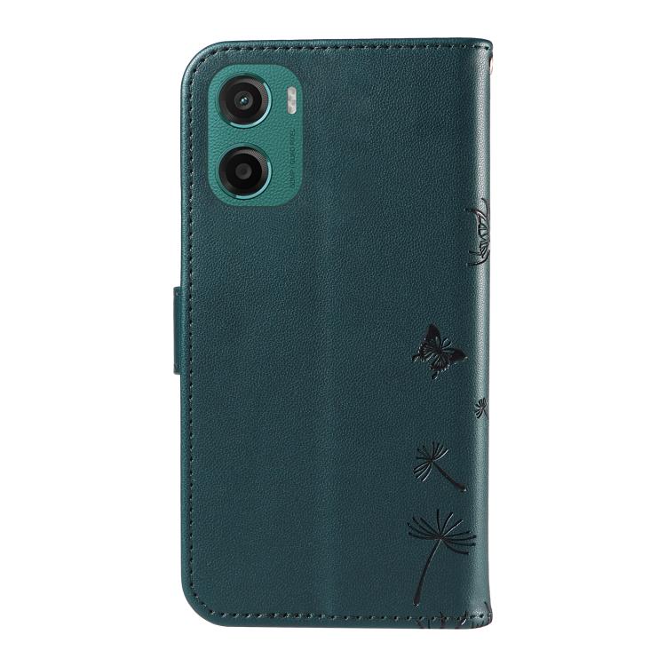 For Motorola Moto G05 Dandelion Embossed Pattern Flip Leather Phone Case