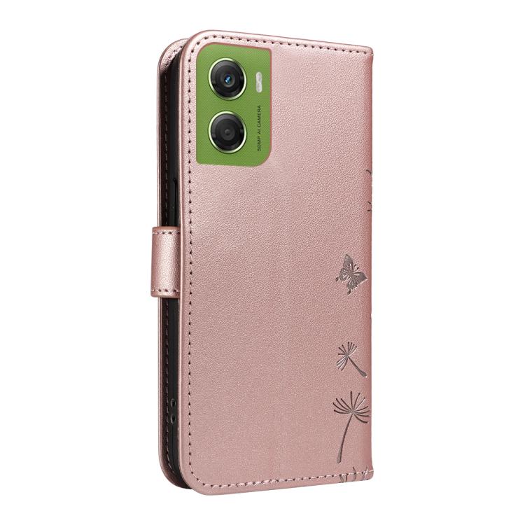 For Motorola Moto G06 4G Dandelion Embossed Pattern Flip Leather Phone Case