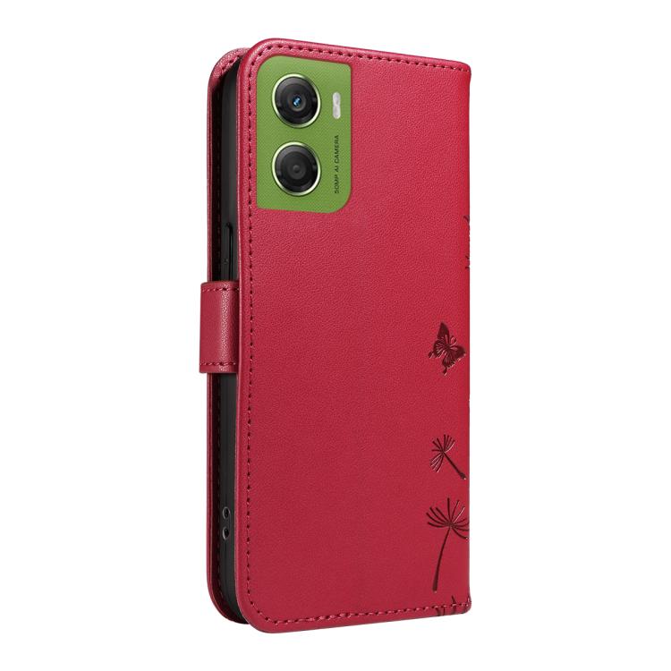 For Motorola Moto G06 4G Dandelion Embossed Pattern Flip Leather Phone Case