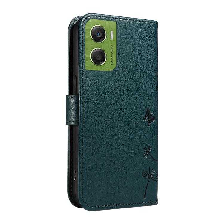 For Motorola Moto G06 4G Dandelion Embossed Pattern Flip Leather Phone Case