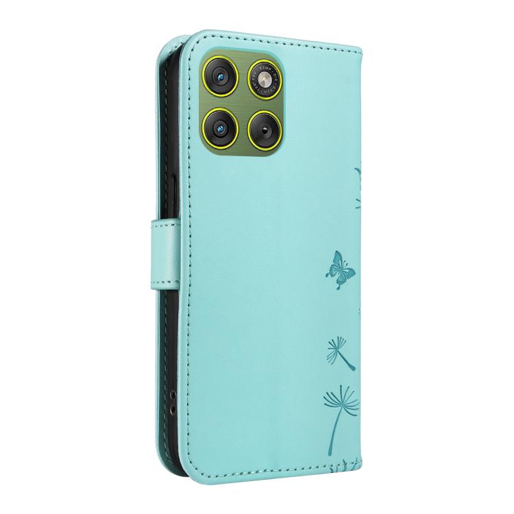 For Motorola Edge 70 5G Dandelion Embossed Pattern Flip Leather Phone Case