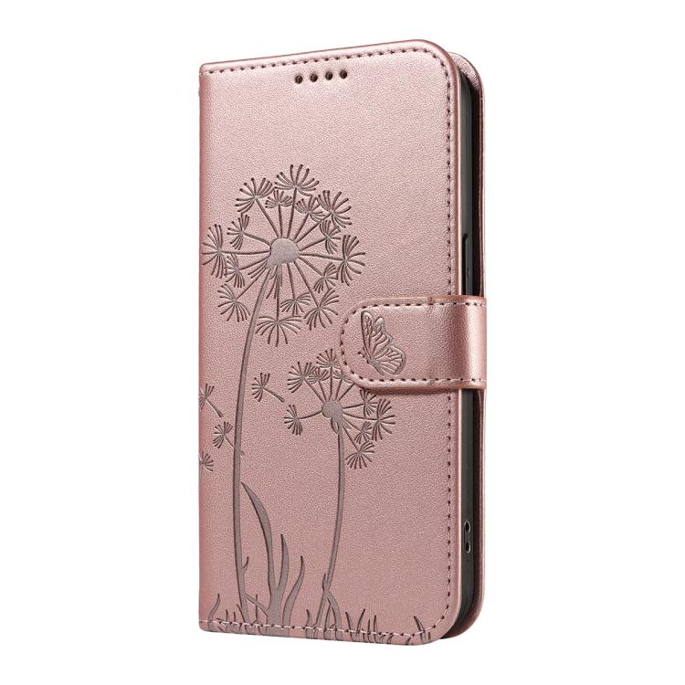 For Motorola Edge 70 5G Dandelion Embossed Pattern Flip Leather Phone Case
